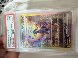 Pokemon Prismatic Evolutions Umbreon EX Sir SAR 161/131 English Card PSA 9 - Image 1