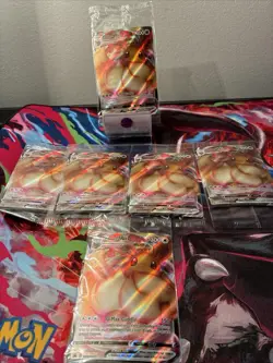Lot Of 6 New/Sealed Eevee VMAX Holo SWSH087 Shining Fates Promo Card - Image 1