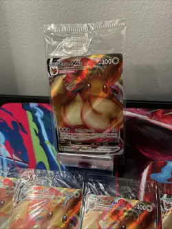 Lot Of 6 New/Sealed Eevee VMAX Holo SWSH087 Shining Fates Promo Card - Image 4