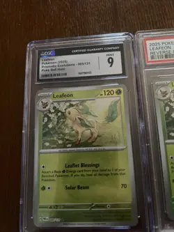 Lot Of 4 Graded Pokemon Cards 3 CGC/1 PSA Leafeon 2 Japanese 10/ 2 English 9 - Image 2