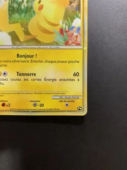 Pikachu France World Collection Holo Japanese PW Pokemon Card #1 - Image 5