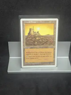 City of Brass X1 LP MTG Core Set 5th Edition MTG - Image 1