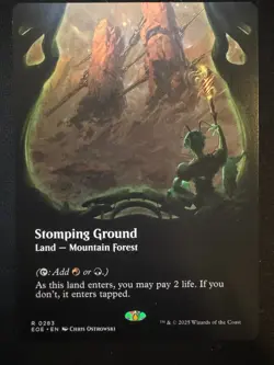 Stomping Ground (Borderless) Edge of Eternities Regular - Image 1