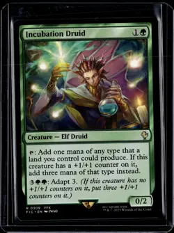 Incubation Druid - 309 - FIC - NM - MTG Magic the Gathering - Image 1