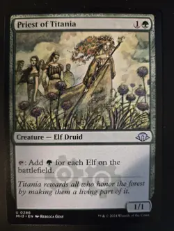 Priest of Titania NM Modern Horizons 3 MTG FREE SHIPPING - Image 1