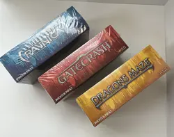 MTG Return To Ravnica + Gatecrash + Dragon’s Maze *Sealed* Draft Booster Boxes - Image 1