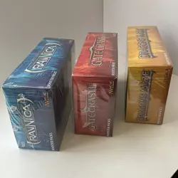 MTG Return To Ravnica + Gatecrash + Dragon’s Maze *Sealed* Draft Booster Boxes - Image 2