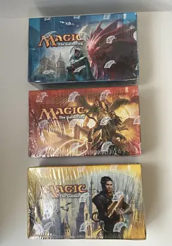 MTG Return To Ravnica + Gatecrash + Dragon’s Maze *Sealed* Draft Booster Boxes - Image 4