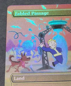 Fabled Passage *FOIL* Secret Lair FalloutR: Points of Interest MTG NM Unplayed - Image 3