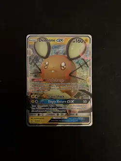 Dedenne GX #57/214 (SM: Unbroken Bonds) - Pokemon TCG - Ultra Rare - M/NM - Image 1