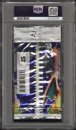 1996 Nintendo Pokemon | 291 Yen Japanese Base Set Foil Pack | PSA 8 Near Mint - Image 2