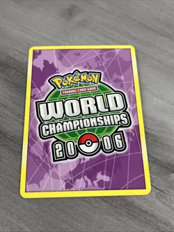 Pokemon Pidgeotto 45/112 PROMO World Championships 2006 LP Signed - Image 2