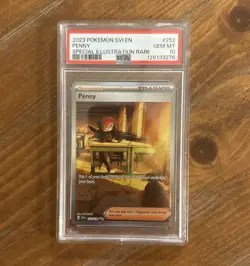 PSA 10 - Penny 252/198 SIR SV Scarlet & Violet Base Set - Pokemon - Image 1
