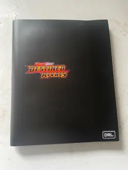 Pokemon Destined Rivals Part Complete Master Set With Binder Rev Holo Promo EX - Image 1