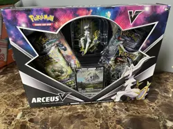 Pokemon TCG: Arceus V Figure Collection Box - NEW/SEALED - Cosmic Eclipse! - Image 1