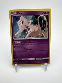Pokemon Mew SM215 Sm Holo - Image 1