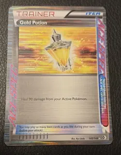 GOLD POTION #140/149 BOUNDARIES CROSSED ACE SPEC HOLO RARE POKEMON TCG 2012 - Image 1