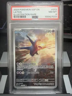 Pokemon TCG Latias EX Latios EX Special Illustration Rare Sequential PSA 9/8 - Image 4