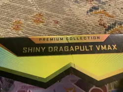 Pokemon Shining Fates Dragapult VMAX Premium Collection Box Etched Promo - Image 3