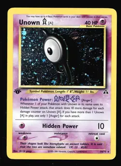 1st Edition Unown - Neo Discovery - NM - Holo Rare - Pokemon - Image 1