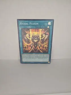 Yu-Gi-Oh! CRBR-EN008 Ryzeal Plugin Super Rare 1st Ed - Image 1