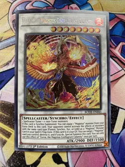 (BODE) Yugioh Zoroa, the Magistus Conflagrant Calamity BODE-EN045 Secret 1st NM - Image 1