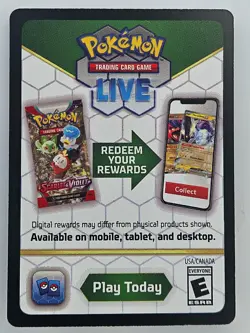 Pokemon - 073 Black Star Promo Iron Treads ex + Code Card - Paldean Fates Tin - Image 3