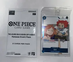 Girl (OP14 Release Event Winner) One Piece Promo Cards English Sealed W/ Bonus! - Image 1
