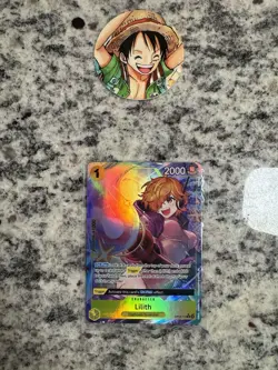 Lilith OP13-113 Alt Art R Carrying On His Will One Piece Card Game English - Image 1