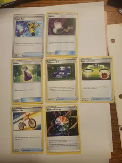 Pokemon Trainer Card Bulk Lot - Items, Supporters & Stadiums - Playable Set -... - Image 5