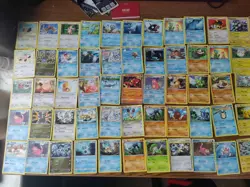 Pokemon Card Lot Bulk 300+ Cards | 1990-2010 | Damaged / Played | - Image 5