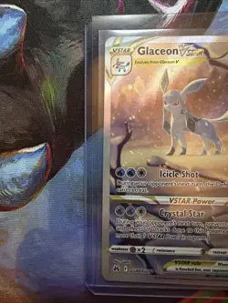 Pokemon TCG NM Crown Zenith Glaceon VSTAR Ultra Rare Holo Card GG40/GG70 - Image 3