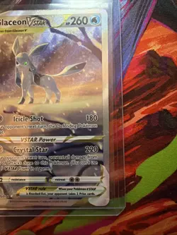 Pokemon TCG NM Crown Zenith Glaceon VSTAR Ultra Rare Holo Card GG40/GG70 - Image 4