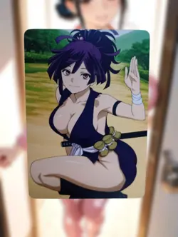 Yuzuriha Hell's Paradise: Jigokuraku Anime Waifu Goddess Doujin Lewd Hentai Card - Image 1