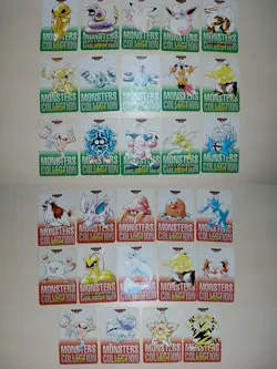 Pokemon carddass 1996 lot (29 cards) - Image 1