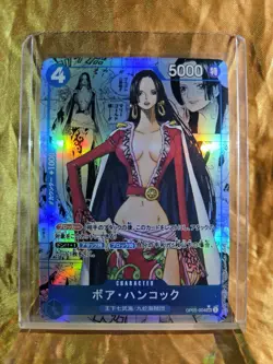 BOA HANCOCK One Piece Waifu Goddess Card CUSTOM MADE - Image 1