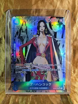 BOA HANCOCK One Piece Waifu Goddess Card CUSTOM MADE - Image 2