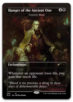 Hunger of the Ancient One - Exquisite Blood #206 NM Secret Lair Drop Magic MTG - Image 1