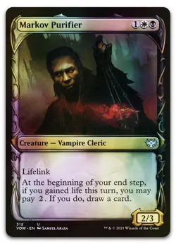 Markov Purifier (Showcase) #312 (Foil) (NM) Crimson Vow VOW Magic MTG - Image 1
