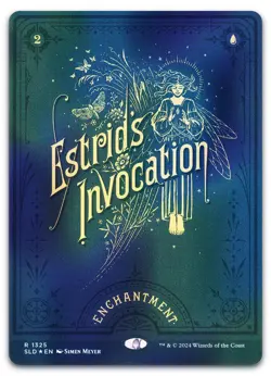 Estrid's Invocation #1325 (Foil) (NM) Secret Lair Drop SLD Magic MTG - Image 1