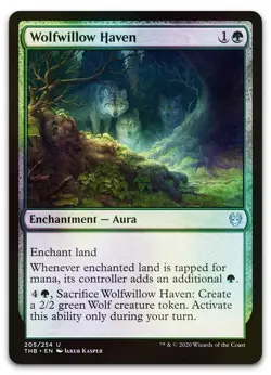 Wolfwillow Haven #205 (Foil) (NM) Theros Beyond Death THB Magic MTG - Image 1