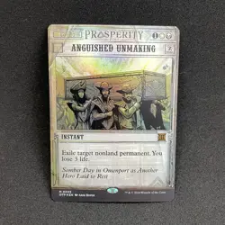 Anguished Unmaking - Foil Extended Art Showcase OTP NM MTG - Image 1