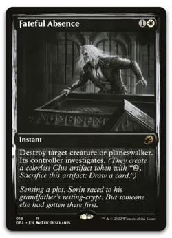 Fateful Absence #18 (NM) Innistrad Double DBL Magic MTG - Image 1