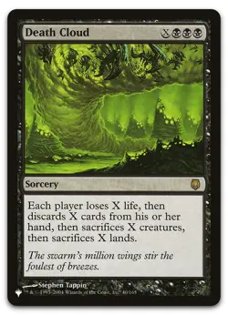 Death Cloud #40/165 (NM) List Reprints LIST LIST Magic MTG - Image 1