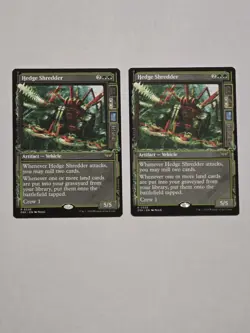 2x Hedge Shredder - Showcase - Duskmourn - Near Mint - Image 1