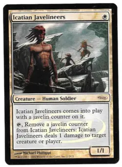 4XIcatian Javelineers DCI Promo Foil MTG - Image 1