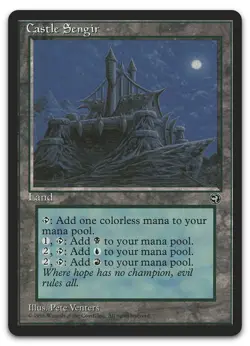 Castle Sengir (NM) Homelands HML Magic MTG - Image 1