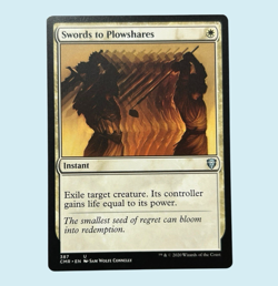 Swords to Plowshares, Commander Legends, NM Near Mint, Magic the Gathering MTG - Image 1