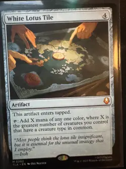 MTG Avatar M White Lotus Tile #0262 - Image 1