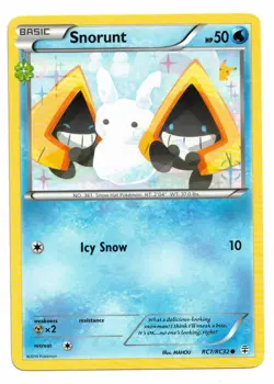 Pokemon Card: Snorunt RC7/RC32 XY Generations Radiant Collection Rare! NM - Image 1
